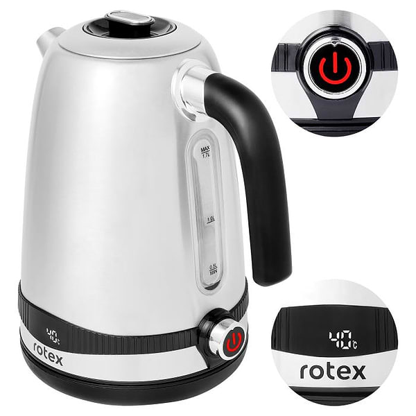 Фото - Електричний чайник Rotex RKT79-S Smart