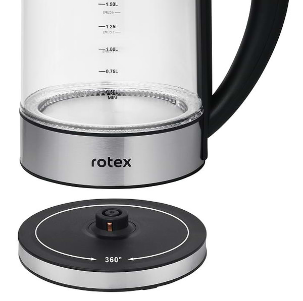 Фото - Електричний чайник Rotex RKT87-SGS