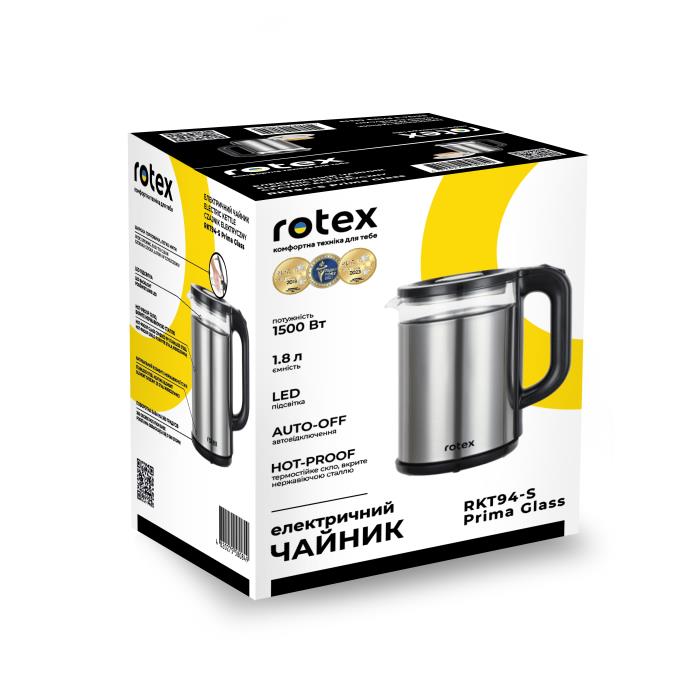 Фото - Электрический чайник Rotex RKT94-S Prima Glass