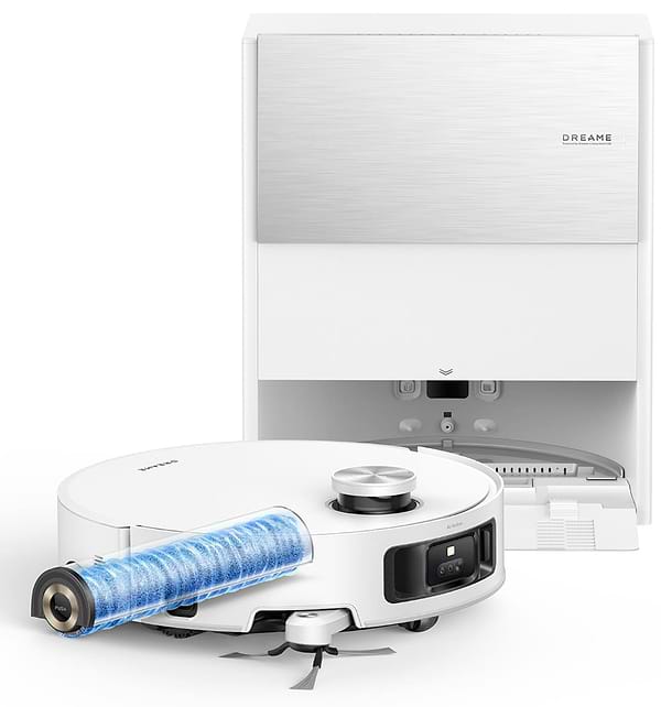 Фото - Робот-пилосос миючий Dreame Aqua 10 Roller White (RLH31CE-wh)