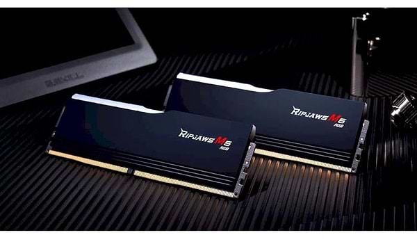 Фото - Память DDR G.Skill Ripjaws M5 RGB Black DDR5-6000 64GB (2x32GB) (F5-6000J3040G32GX2-RM5RK)