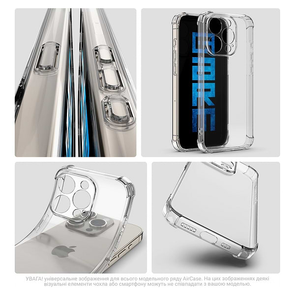 Фото - Чехол для смартфона Armorstandart Air Force for Apple iPhone 16 Plus Camera cover Clear (ARM78501)