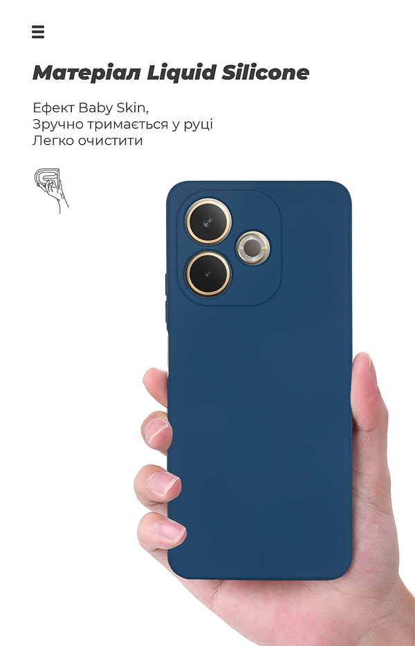 Фото - Чехол для смартфона Armorstandart ICON for OPPO A5 Pro 4G / A5 Pro 5G Camera cover Dark Blue (ARM85596)