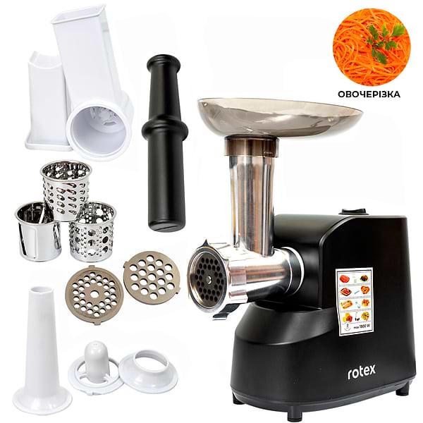 Фото - Уценка - Мясорубка Rotex RMG180-B MultiFun