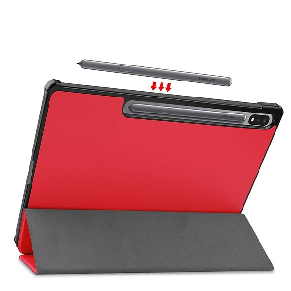 Фото - Чохол для планшету BeCover Smart Case for Samsung Galaxy Tab S9 Plus (SM-X810/SM-X816)/S9 FE Plus (SM-X610/SM-X616) 12.4"" Red (710325)