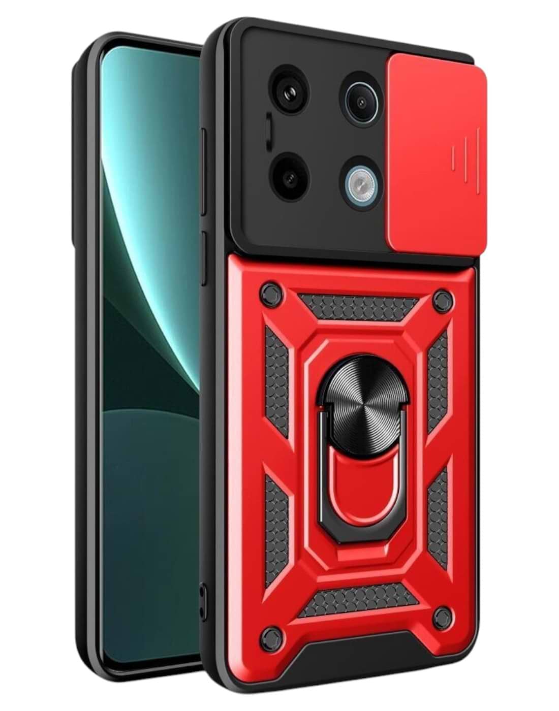 Чехол для смартфона BeCover Military for Poco X6 Red (711009) - Фото 1