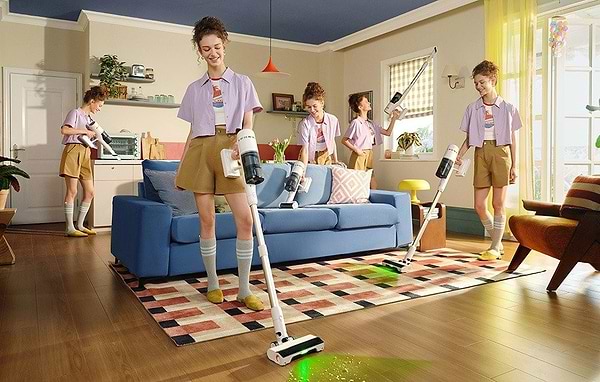 Фото - Пилосос ручний для дому RoboRock H60 Hub