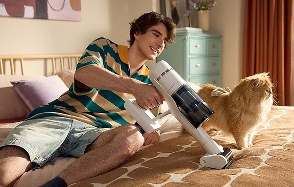 Фото - Пилосос ручний для дому RoboRock H60 Hub