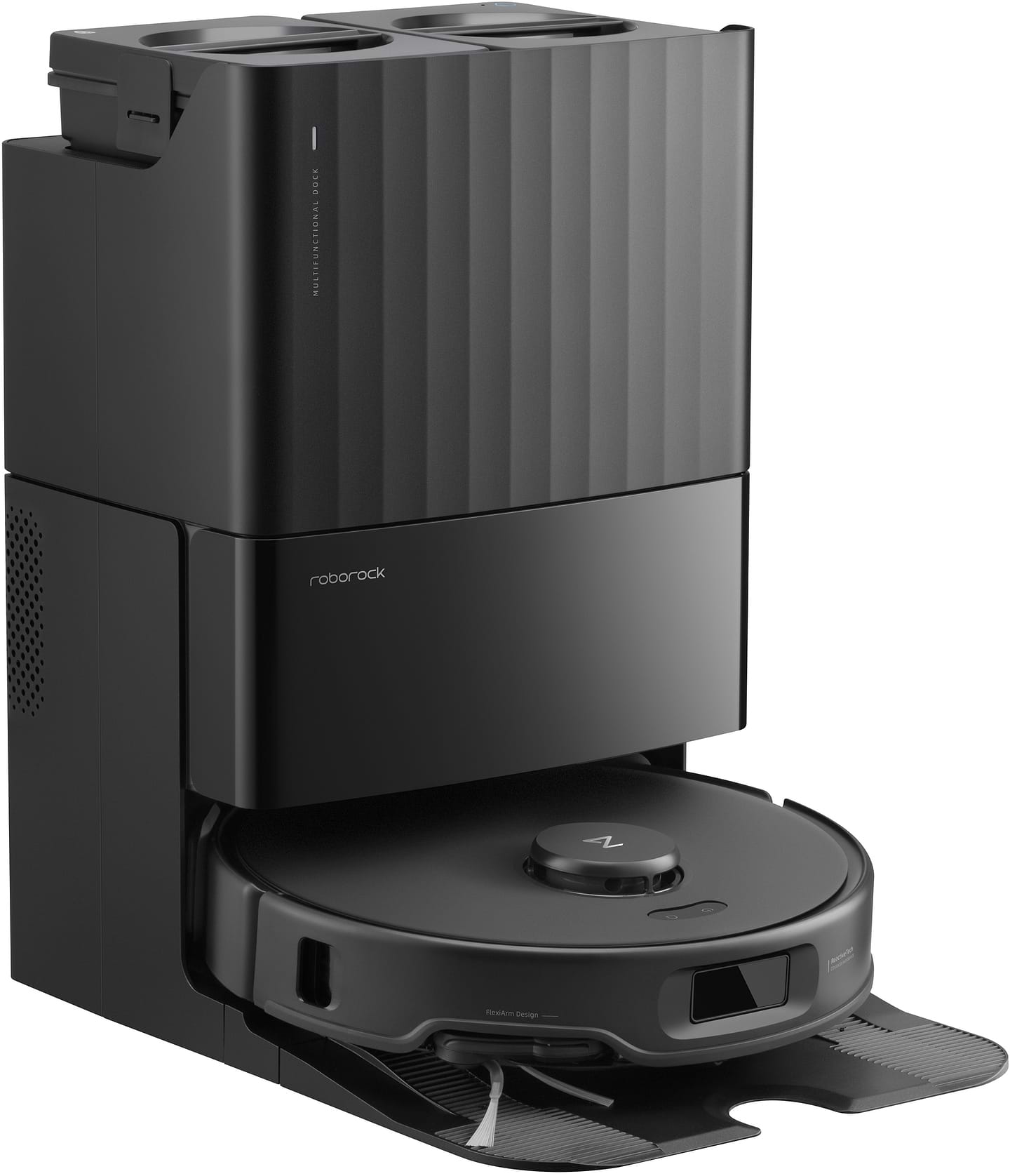 Робот-пылесос моющий RoboRock Qrevo Edge 5V1 Black - Фото 1