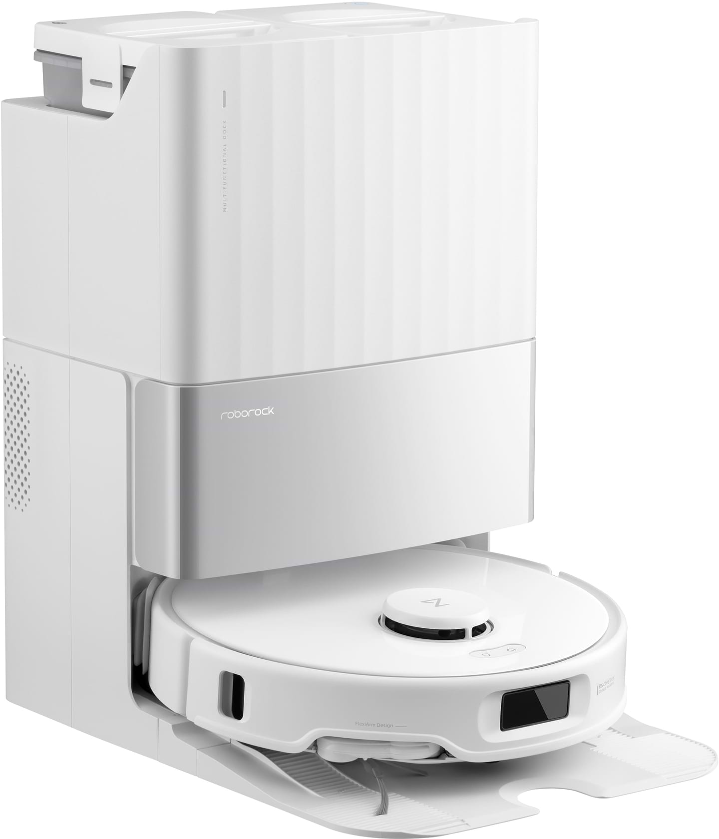 Робот-пылесос моющий RoboRock Qrevo Edge 5V1 White - Фото 1