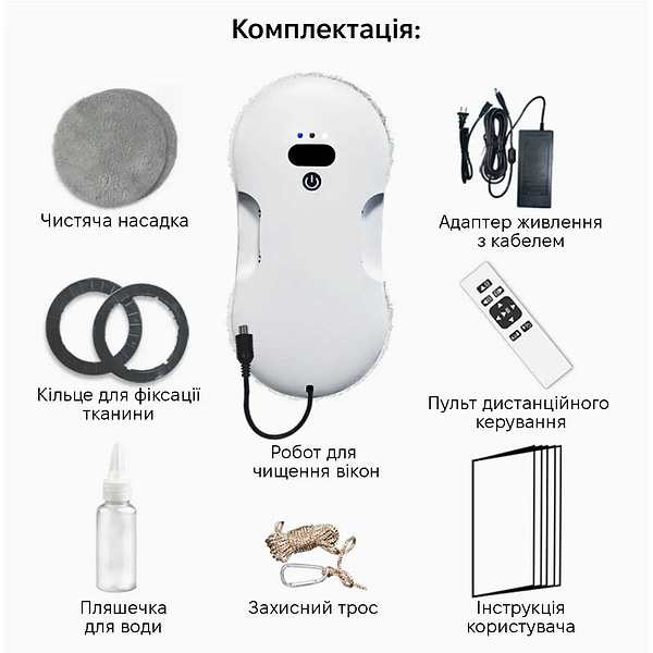 Фото - Пылесос оконный INSPIRE RN2-17 White