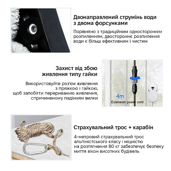 Фото - Пылесос оконный INSPIRE RN2-17 White