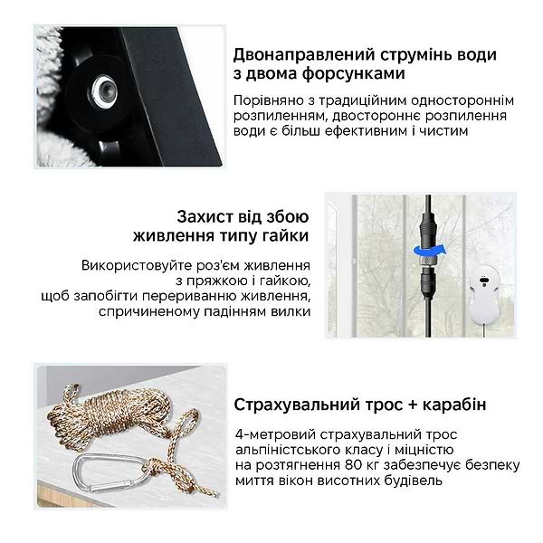 Фото - Пылесос оконный INSPIRE RN2-18 White