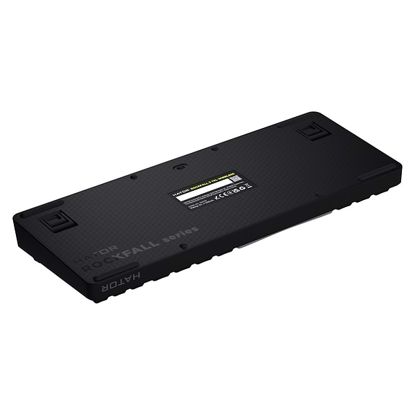 Фото - Клавіатура бездротова ігрова Hator Rockfall 3 Mecha TKL wireless Orange Black (HTK850)