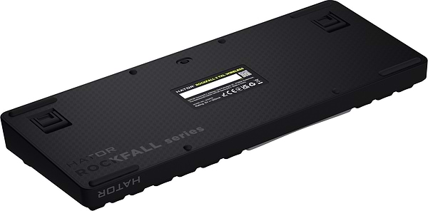 Фото - Клавиатура беспроводная игровая Hator Rockfall 3 Mecha TKL wireless orange (HTK850EU) Black
