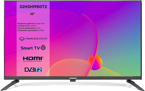 Фото - Телевізор Romsat 32HSH1950T2