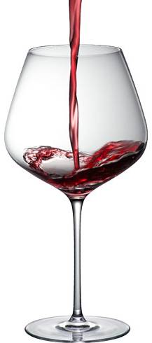 Фото - Набір келихів Rona Burgundy GRACE 950 мл 2 шт. (6835/950)
