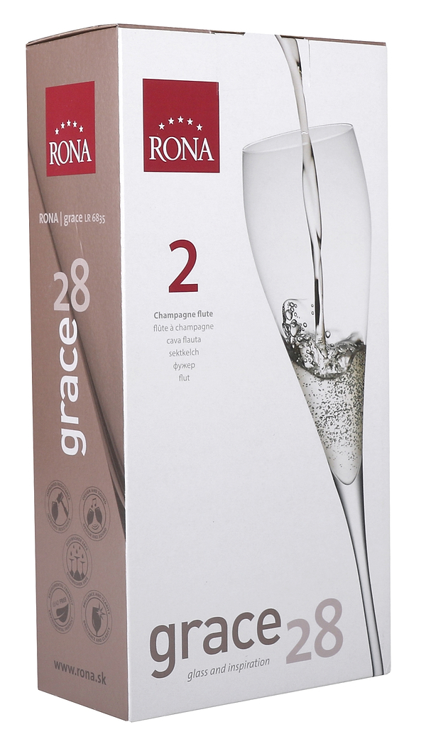 Фото - Набір келихів Rona GRACE 280 мл 2 шт. (6835/280)