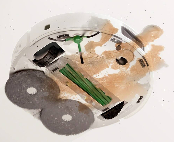 Фото - Робот-пылесос моющий iRobot Combo 505+ White (N185240)