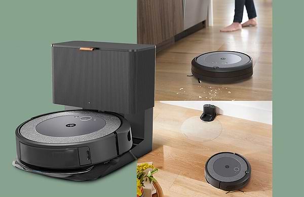 Фото - Робот-пылесос моющий iRobot Roomba Combo i5 (i517840)