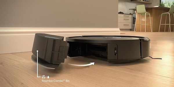 Фото - Робот-пылесос моющий iRobot Roomba Combo i5 (i517840)