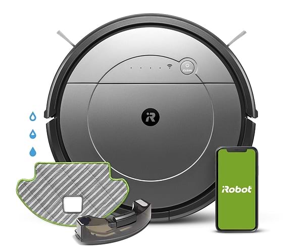 Фото - Уцінка - Робот-пилосос миючий iRobot Roomba Combo (R113840)