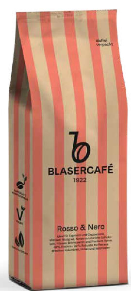 Кава в зернах Blasercafe Rosso & Nero 250 г