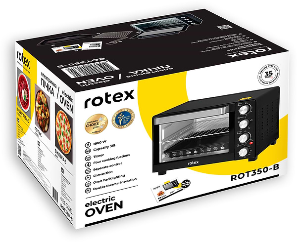 Фото - Печь электрическая Rotex ROT350-B