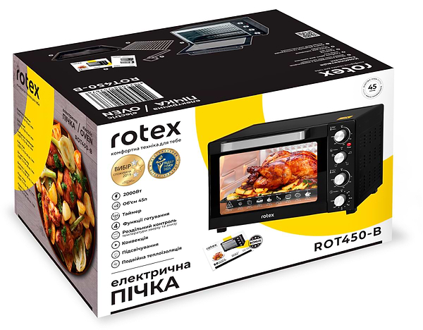 Фото - Піч електрична Rotex ROT450-B