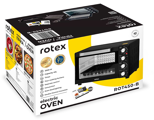 Фото - Піч електрична Rotex ROT450-B