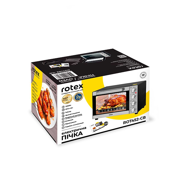 Фото - Піч електрична Rotex ROT452-CB