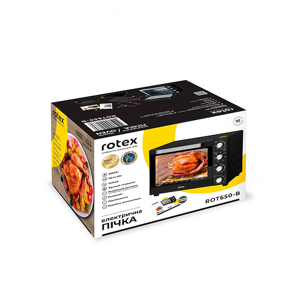 Фото - Піч електрична Rotex ROT650-B