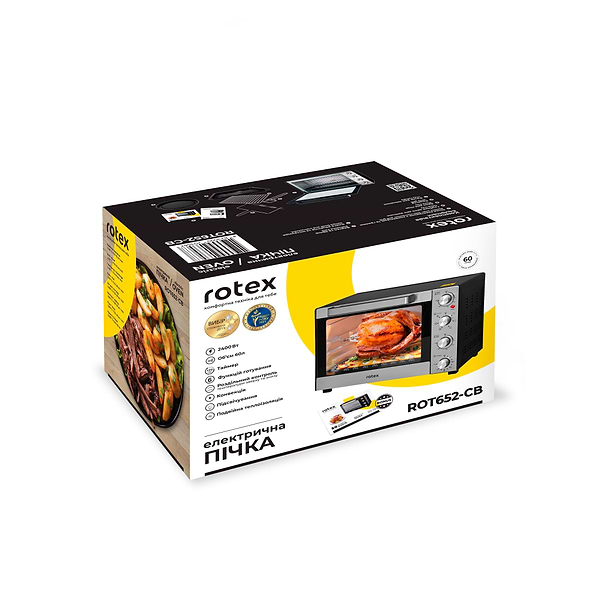 Фото - Піч електрична Rotex ROT652-CB