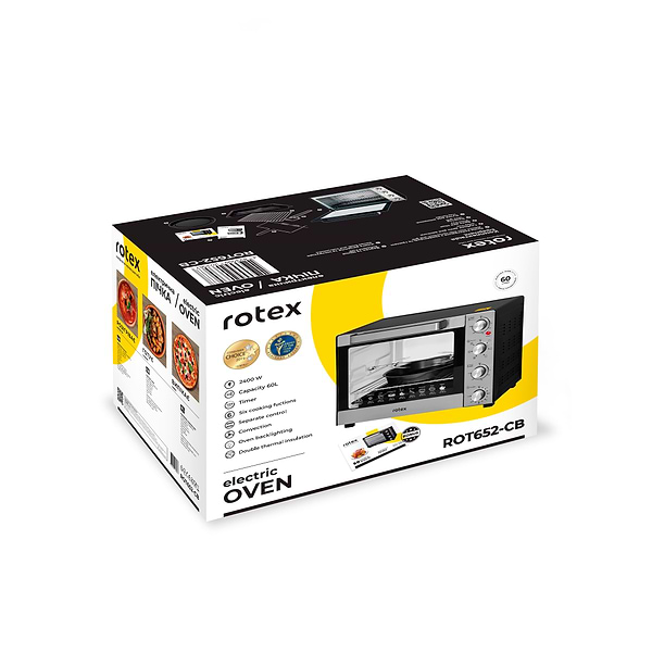 Фото - Піч електрична Rotex ROT652-CB