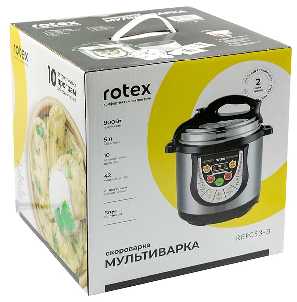 Фото - Уцінка - Мультиварка Rotex REPC53-B #
