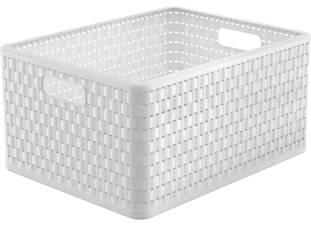Короб для хранения Rotho А4 COUNTRY 28 л белый (11668.1)
