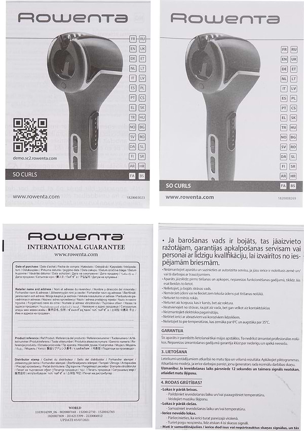 Фото - Автостайлер Rowenta CF371LF0 KARL LAGERFELD So Curls