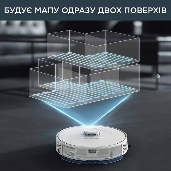 Фото - Уценка - Робот-пылесос моющий Rowenta RR8577WH