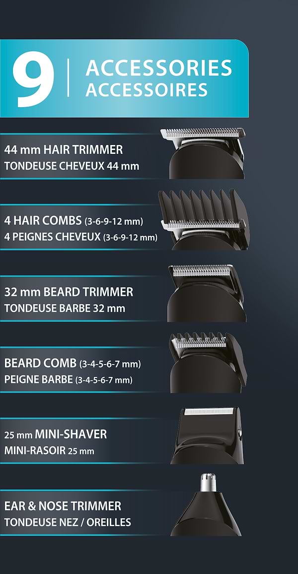 Фото - Триммер универсальный Rowenta TN8960