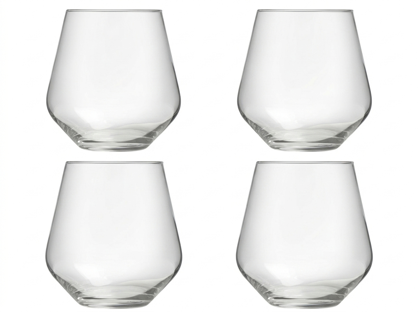 Набір склянок Royal Leerdam CARRE 475 мл 4 шт. (250145)