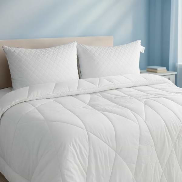 Фото - Ковдра зимова двоспальна євро MirSon Thinsulate Royal Pearl 085 220х240 см (2200000018847_220_240)