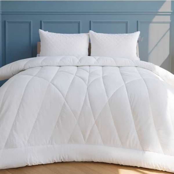 Ковдра зимова двоспальна євро MirSon Тенсель (Modal) Royal Pearl 0356 200х220 см (2200000015631)