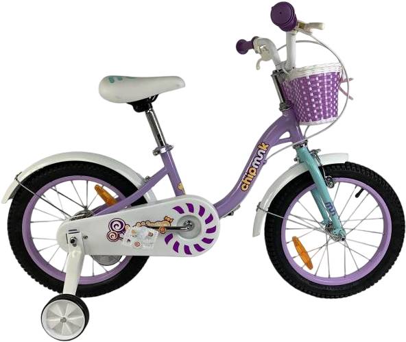 Двухколёсный велосипед RoyalBaby Chipmunk MM Girls 16" OFFICIAL UA (CM16-2-purple)