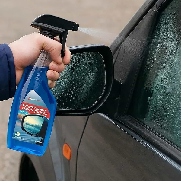 Фото - Засіб для скла для авто Poputchik 0.5л (20-028-IS)