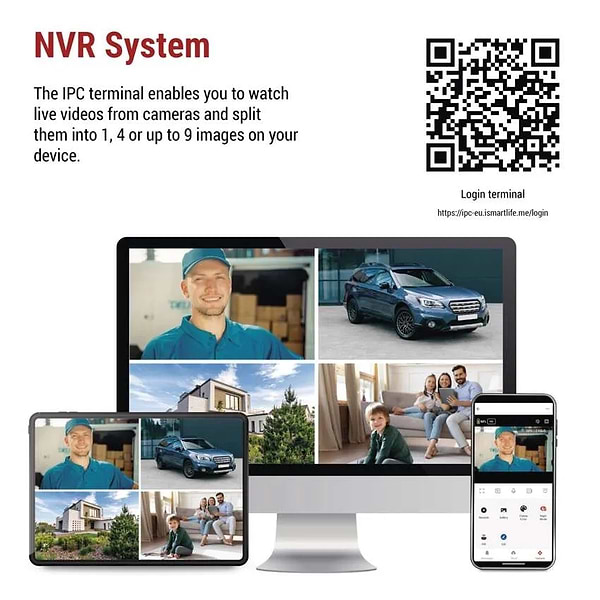 Фото - IP-камера EMOS Розумна H4062 GoSmart внутрішня поворотна Wi-Fi