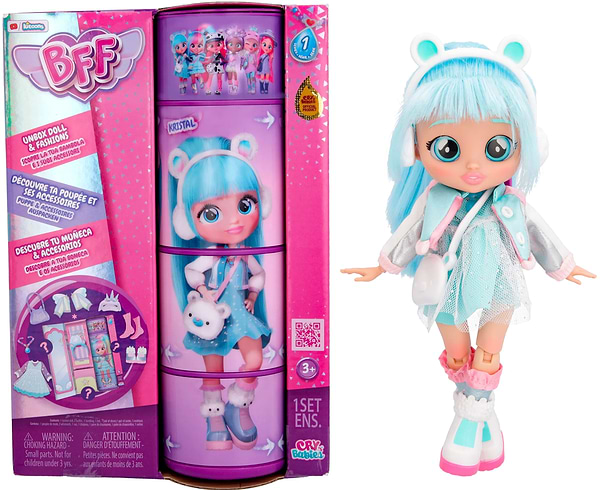 Фото - Коллекционная кукла Cry Babies BFF S1 Кристалл (904323)