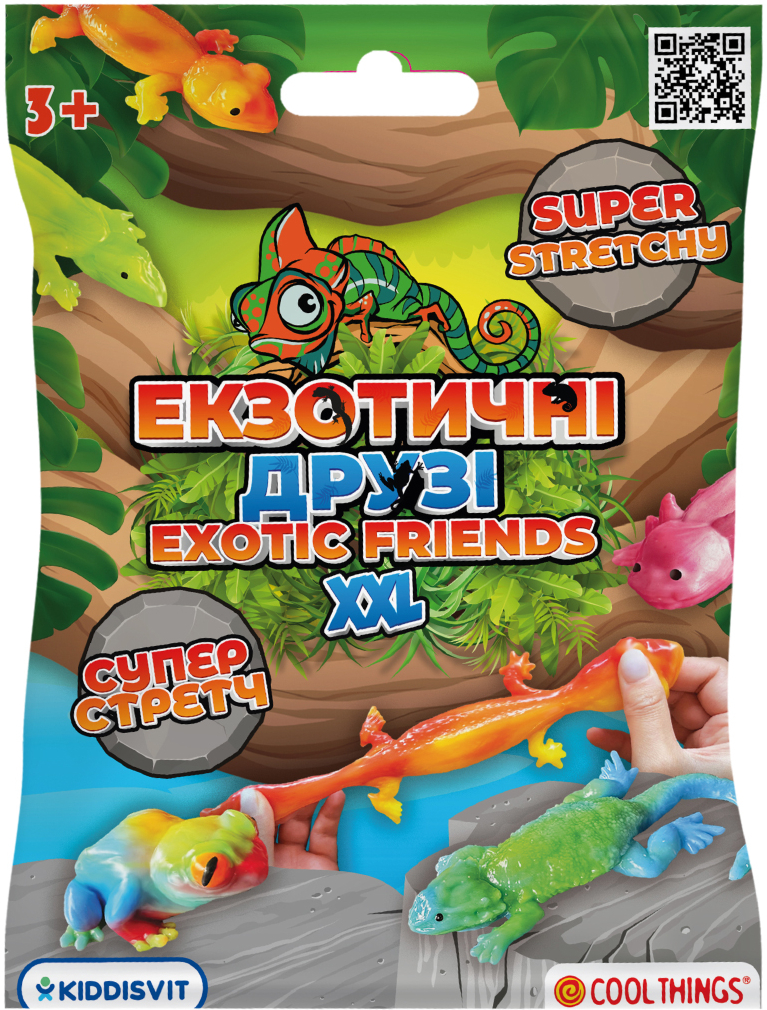 Ігрова фігурка-сюрприз Cool Things ЭКЗОТИЧЕСКИЕ ДРУЗЬЯ XXL в ассортименте (RR005)