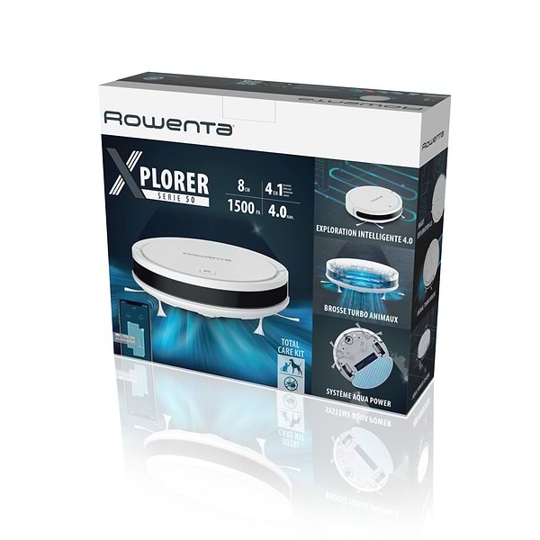 Фото - Робот-пылесос моющий Rowenta RR7387WH