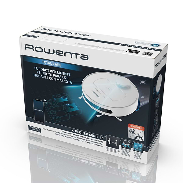 Фото - Робот-пилосос миючий Rowenta RR7687WH