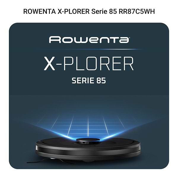 Фото - Робот-пилосос миючий Rowenta RR87C5WH X-PLORER SERIE 85 CHARGING STAT